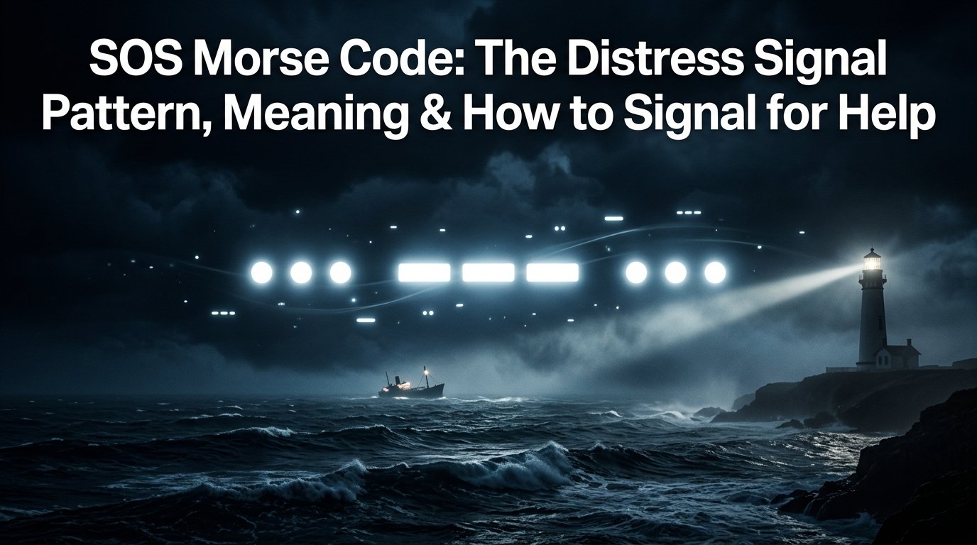SOS Morse Code